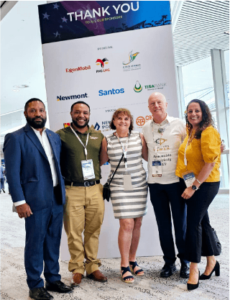 Geoff Andrews, Ronald Meketa, Jen, Larry Recks, Sandeep - PNG Investment Week 2024